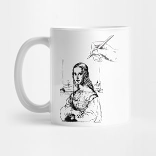 Free your mind with art 2 Mug